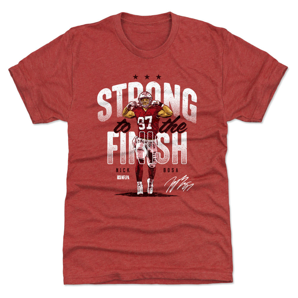 Nick Bosa Men's Premium T-Shirt | 500 LEVEL