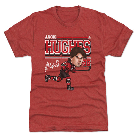 Jack Hughes Men's Premium T-Shirt | 500 LEVEL