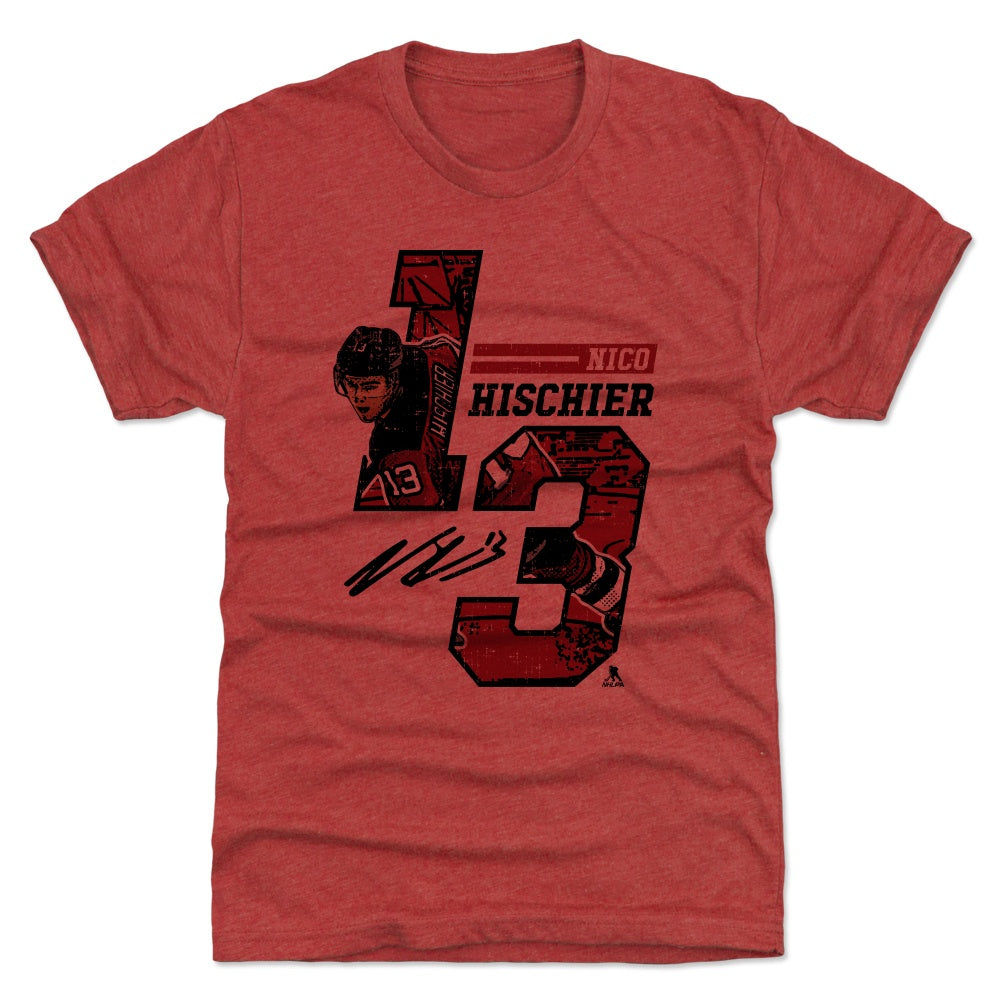 Nico Hischier Men's Premium T-Shirt | 500 LEVEL
