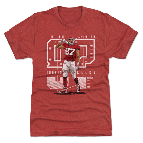 Travis Kelce Men's Premium T-Shirt | 500 LEVEL
