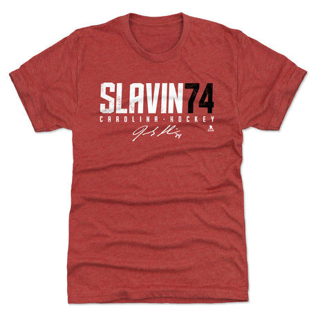 Jaccob Slavin Men's Premium T-Shirt | 500 LEVEL