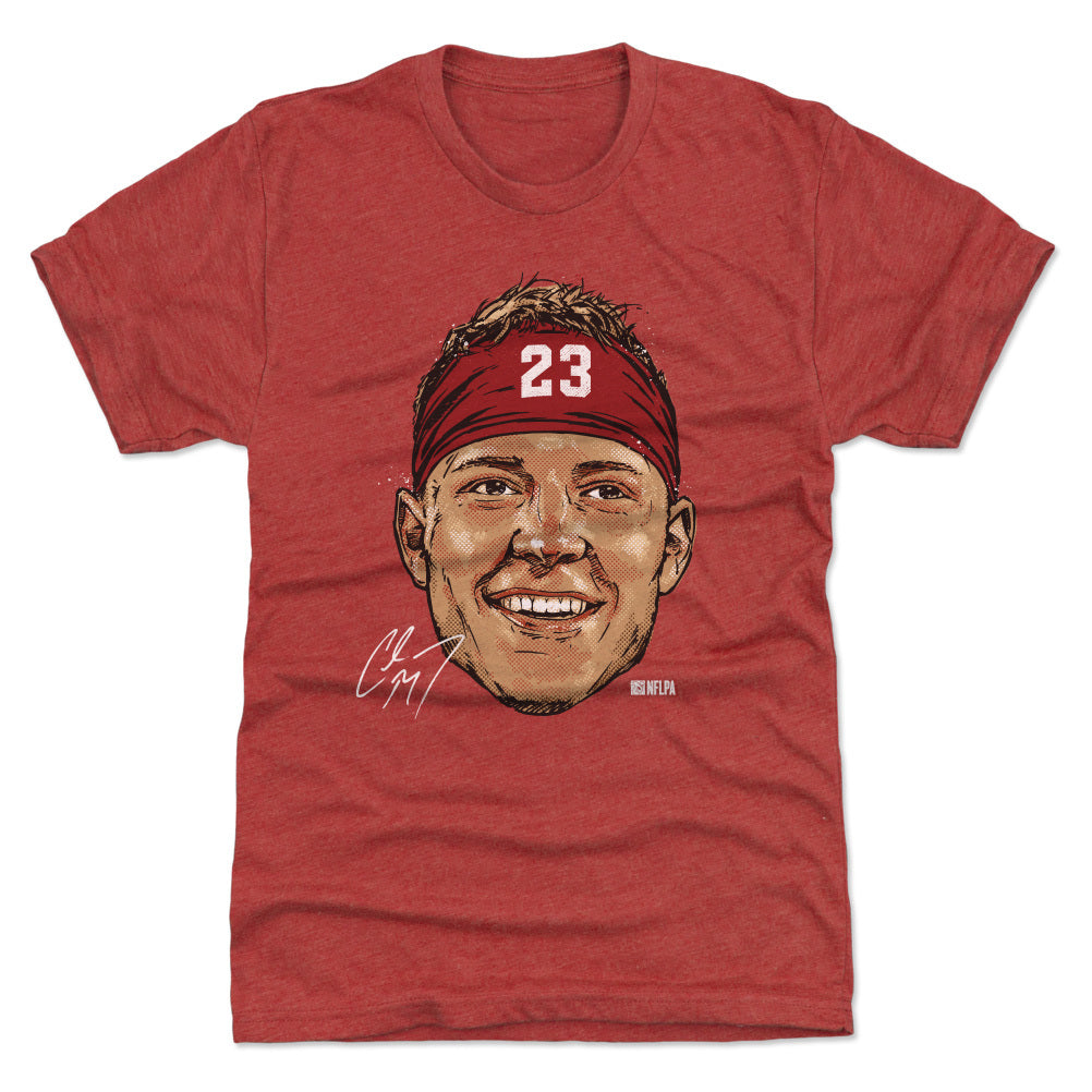 Christian McCaffrey Men's Premium T-Shirt | 500 LEVEL