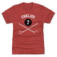 Chris Chelios Men's Premium T-Shirt | 500 LEVEL