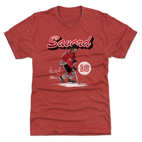 Denis Savard Men's Premium T-Shirt | 500 LEVEL