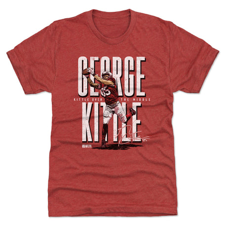 George Kittle Men's Premium T-Shirt | 500 LEVEL