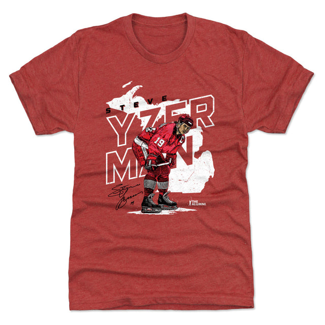 Steve Yzerman Men's Premium T-Shirt | 500 LEVEL