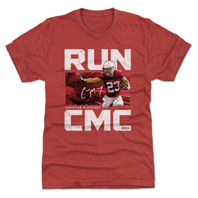 Christian McCaffrey Men's Premium T-Shirt | 500 LEVEL