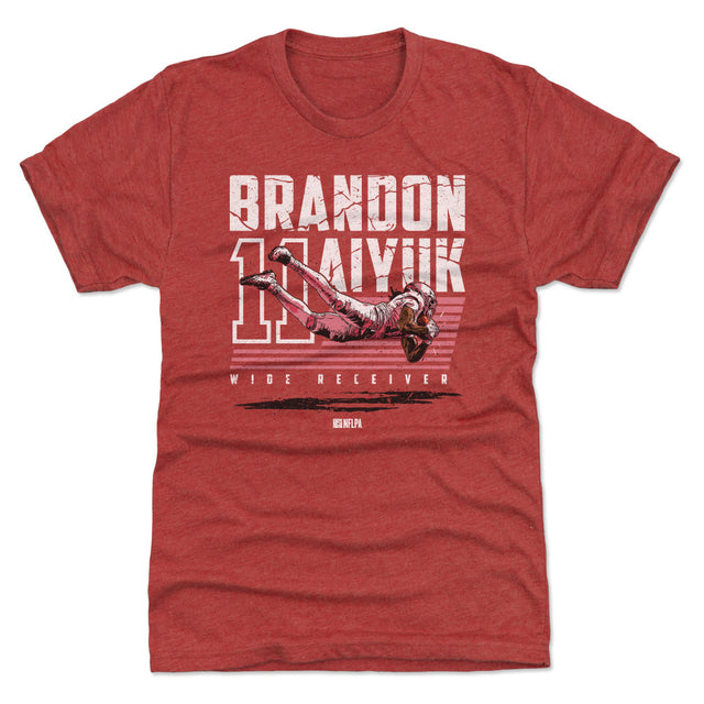 Brandon Aiyuk Men's Premium T-Shirt | 500 LEVEL