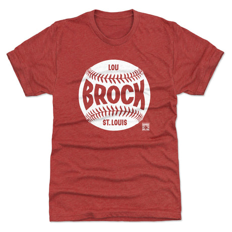 Lou Brock Men's Premium T-Shirt | 500 LEVEL