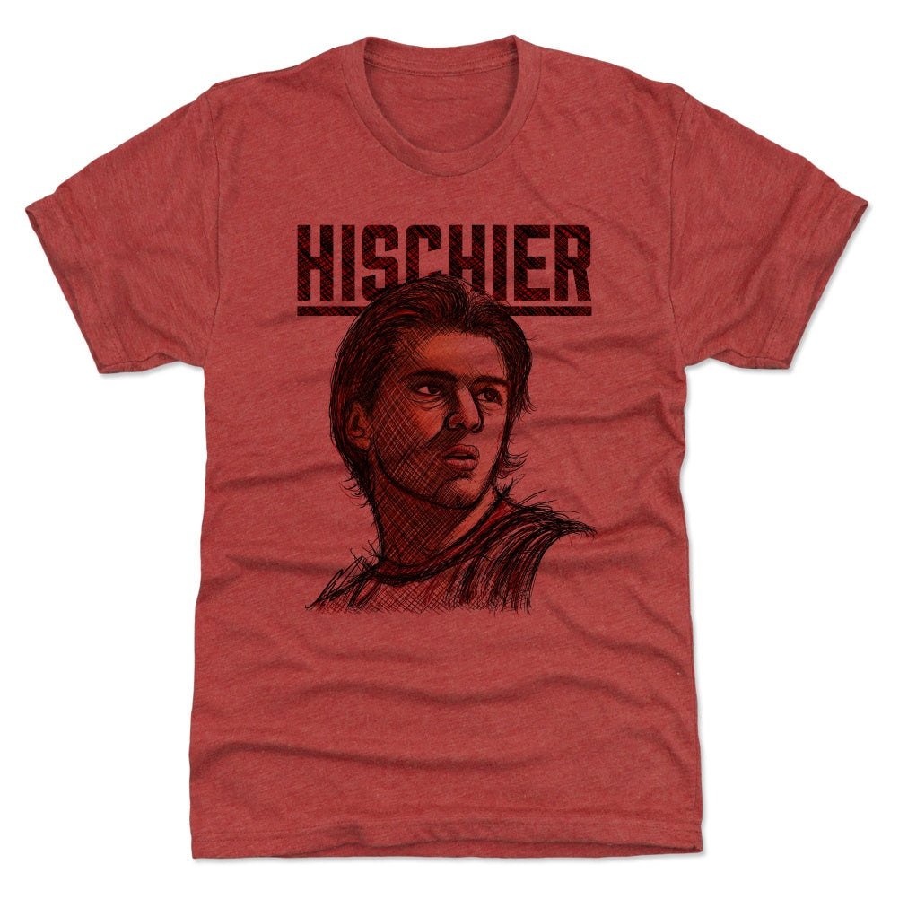 Nico Hischier Men's Premium T-Shirt | 500 LEVEL