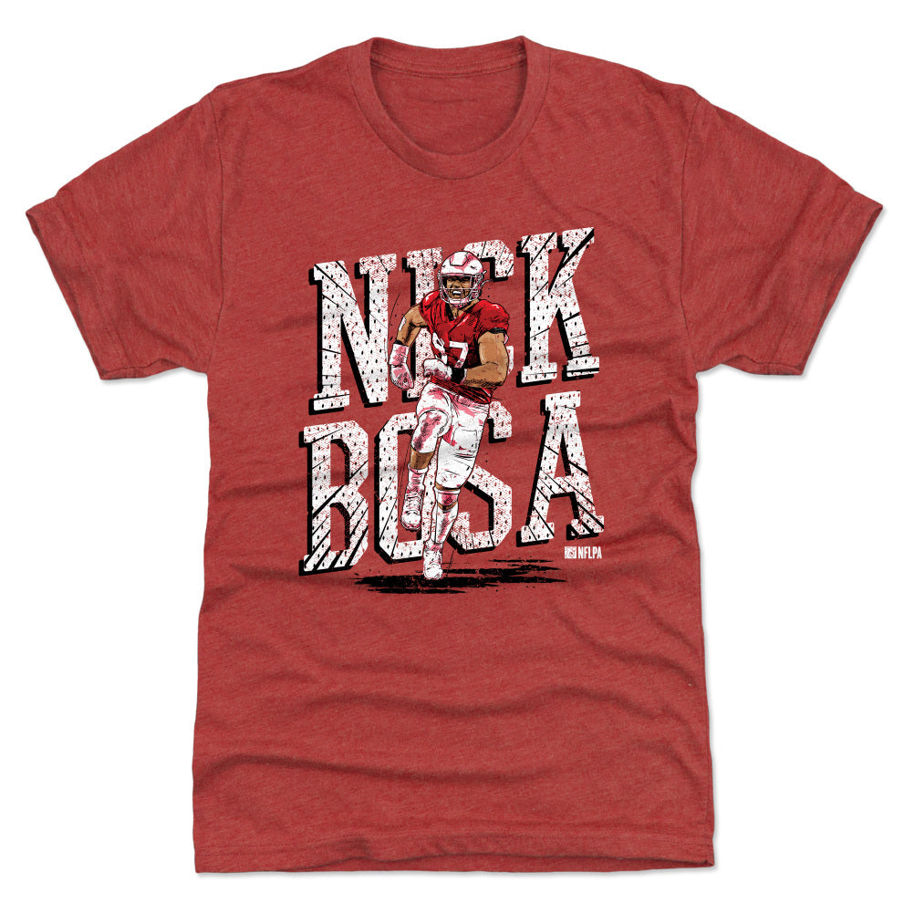 Nick Bosa Men's Premium T-Shirt | 500 LEVEL