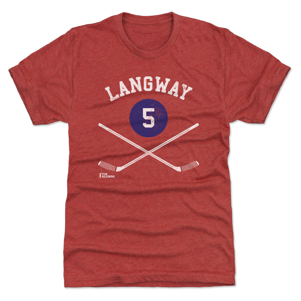 Rod Langway Men&#39;s Premium T-Shirt | 500 LEVEL