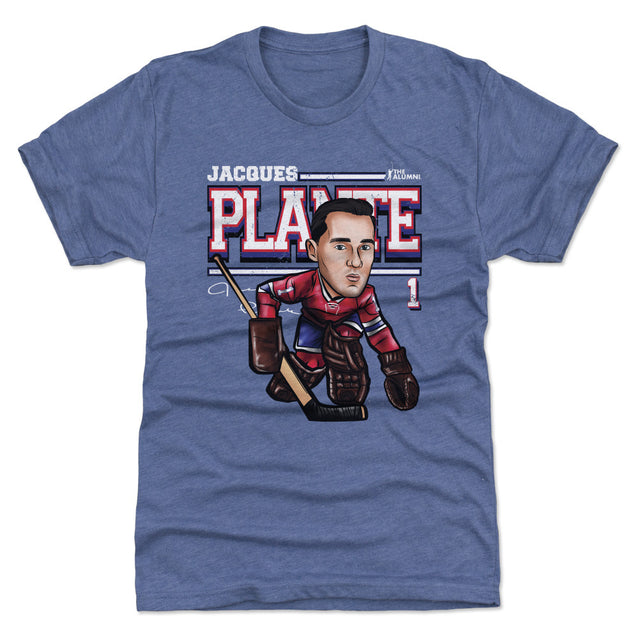 Jacques Plante Men's Premium T-Shirt | 500 LEVEL