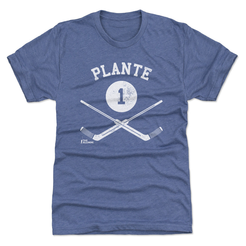 Jacques Plante Men's Premium T-Shirt | 500 LEVEL