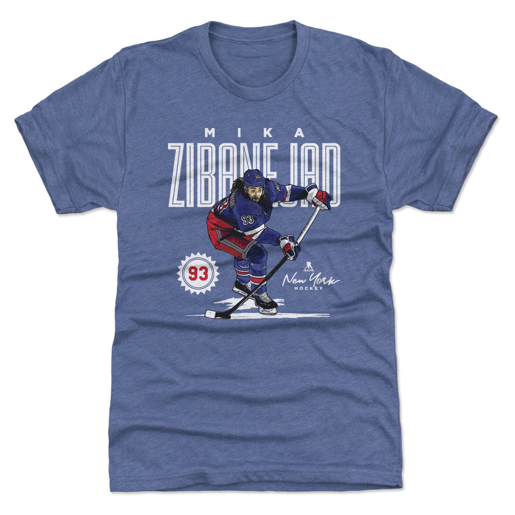 Mika Zibanejad Men's Premium T-Shirt | 500 LEVEL