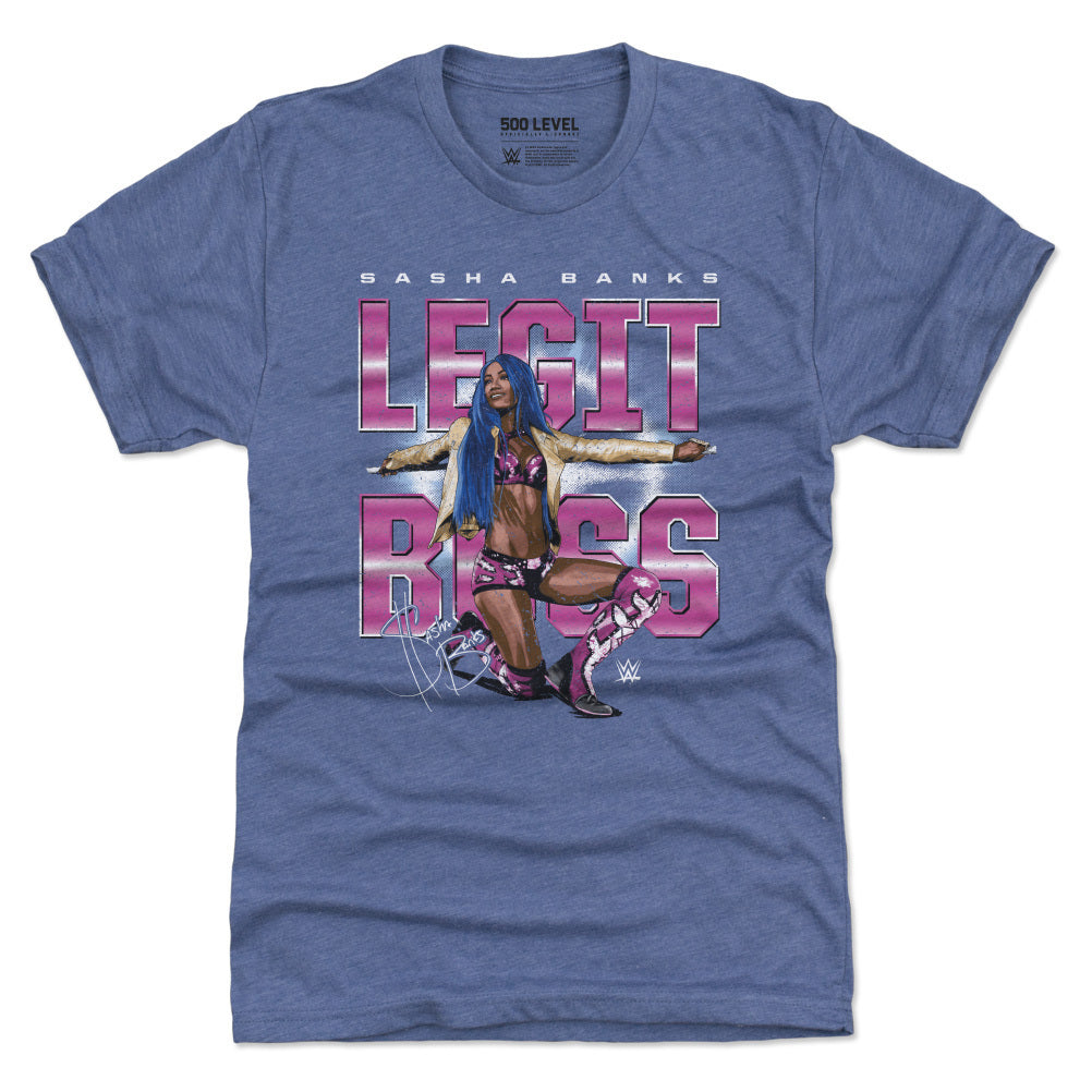 Sasha Banks Men's Premium T-Shirt | 500 LEVEL