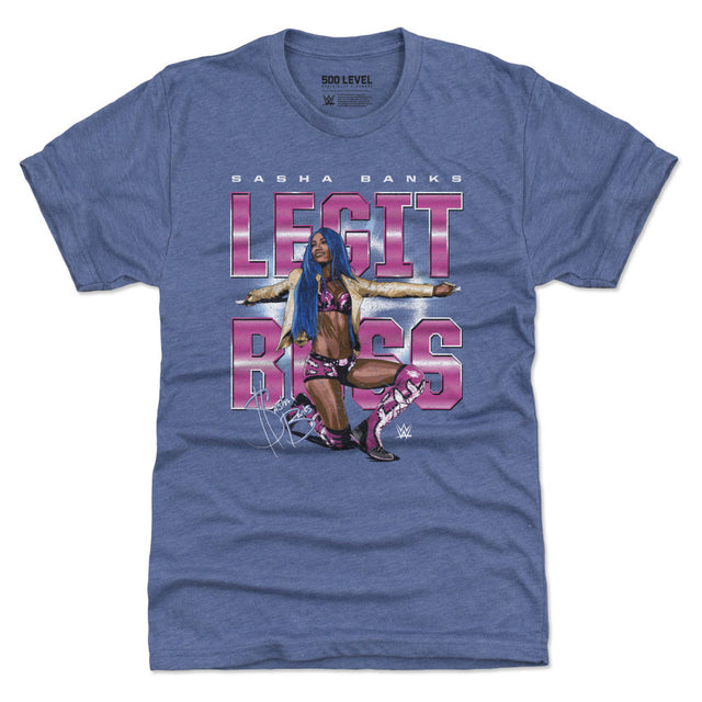 Sasha Banks Men's Premium T-Shirt | 500 LEVEL
