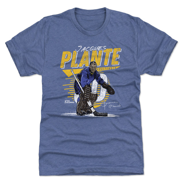 Jacques Plante Men's Premium T-Shirt | 500 LEVEL