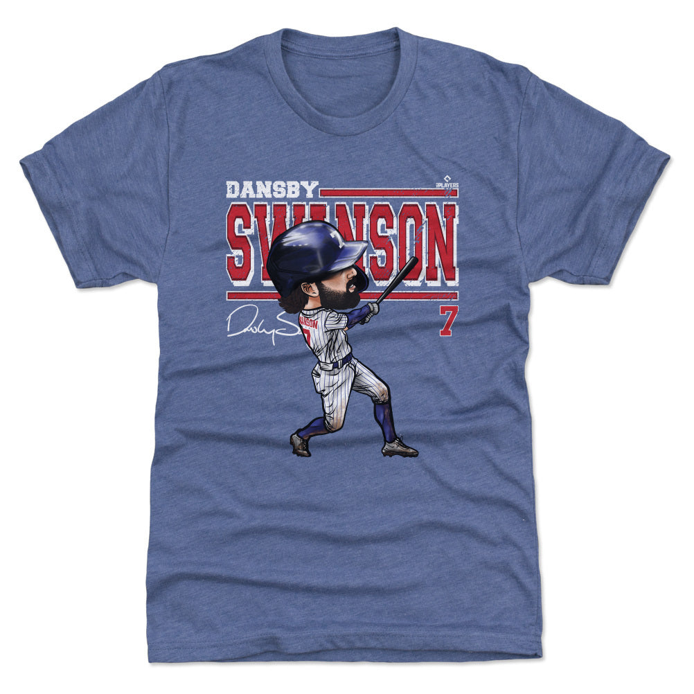 Dansby Swanson Men&#39;s Premium T-Shirt | 500 LEVEL
