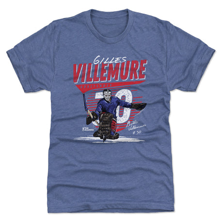 Gilles Villemure Men's Premium T-Shirt | 500 LEVEL