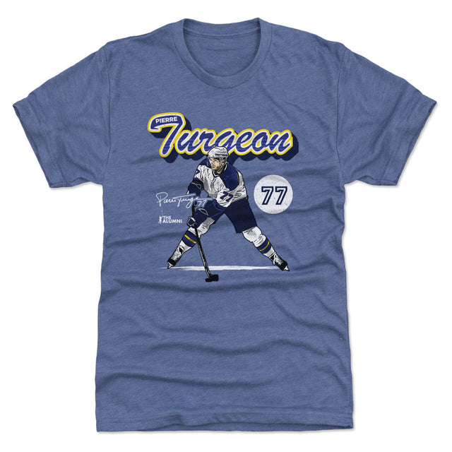 Pierre Turgeon Men's Premium T-Shirt | 500 LEVEL