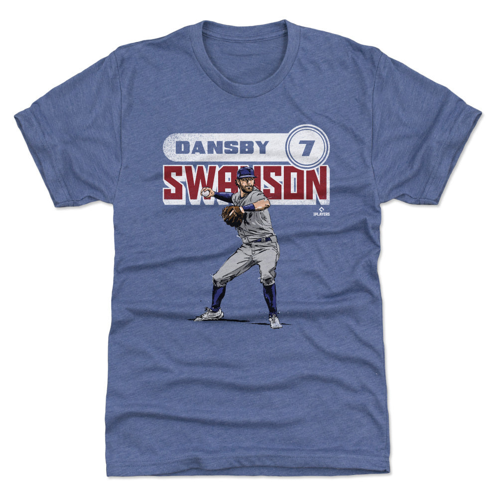 Dansby Swanson Men's Premium T-Shirt | 500 LEVEL