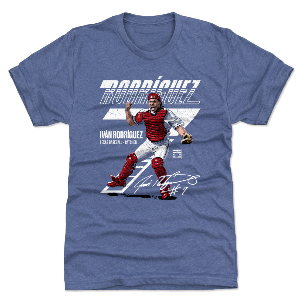 Ivan Rodriguez Men's Premium T-Shirt | 500 LEVEL