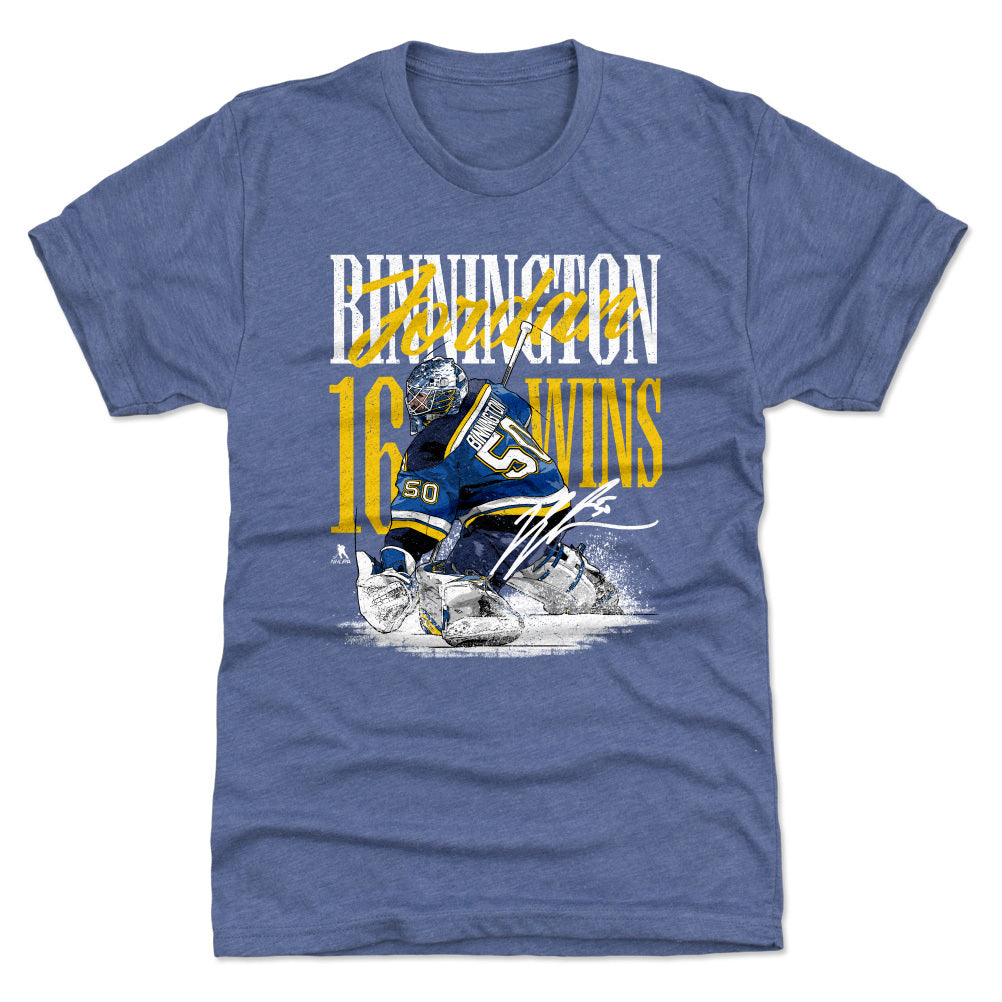 Jordan Binnington Men's Premium T-Shirt | 500 LEVEL