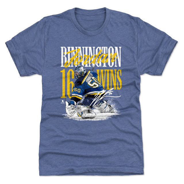 Jordan Binnington Men's Premium T-Shirt | 500 LEVEL