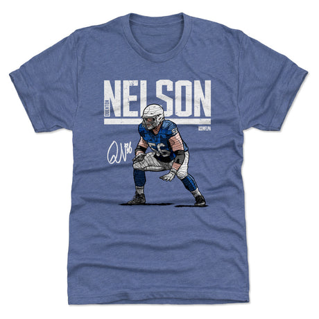 Quenton Nelson Men's Premium T-Shirt | 500 LEVEL