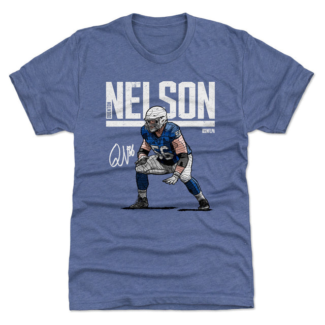 Quenton Nelson Men's Premium T-Shirt | 500 LEVEL