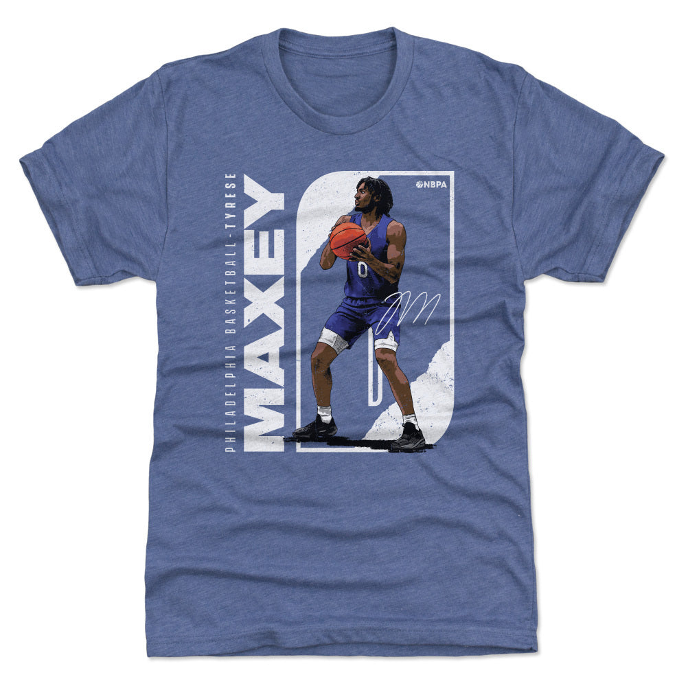 Tyrese Maxey Men's Premium T-Shirt | 500 LEVEL