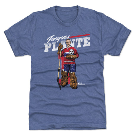 Jacques Plante Men's Premium T-Shirt | 500 LEVEL