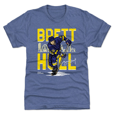 Brett Hull Men's Premium T-Shirt | 500 LEVEL