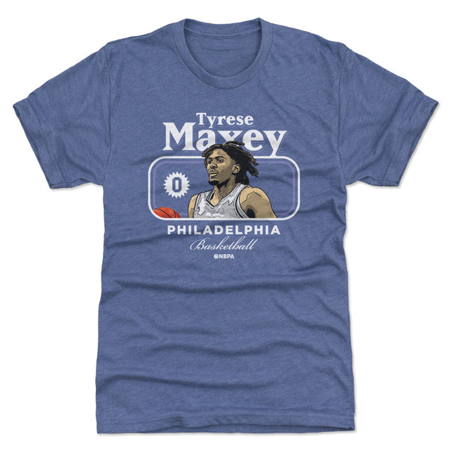 Tyrese Maxey Men's Premium T-Shirt | 500 LEVEL