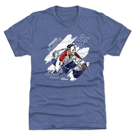 Jacques Plante Men's Premium T-Shirt | 500 LEVEL