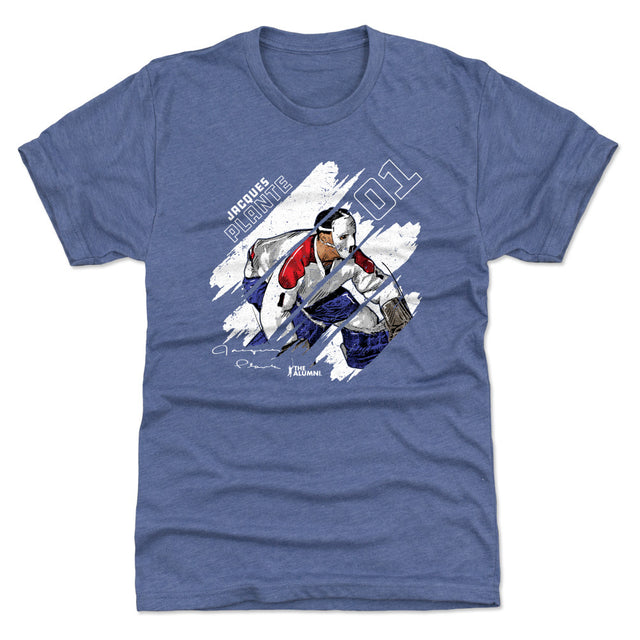 Jacques Plante Men's Premium T-Shirt | 500 LEVEL