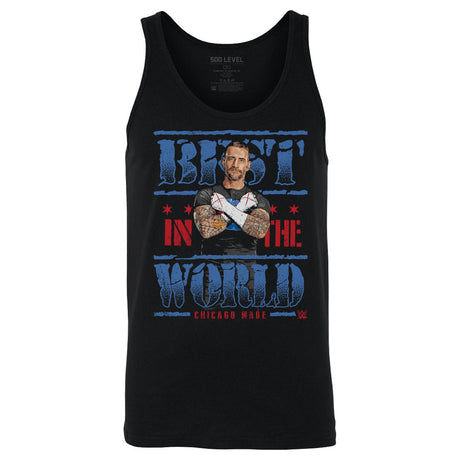 CM Punk Men's Tank Top | 500 LEVEL