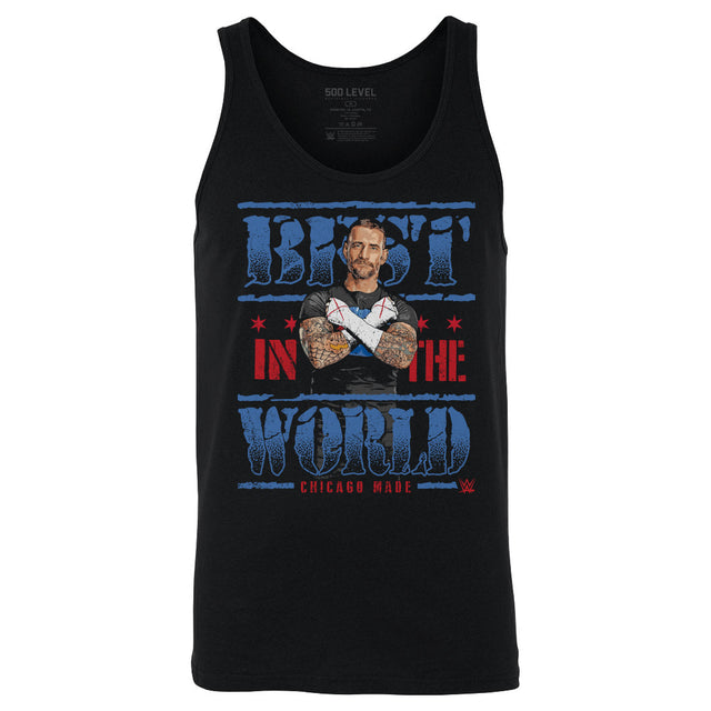 CM Punk Men's Tank Top | 500 LEVEL