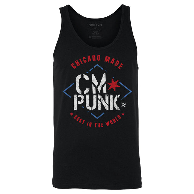 CM Punk Men's Tank Top | 500 LEVEL