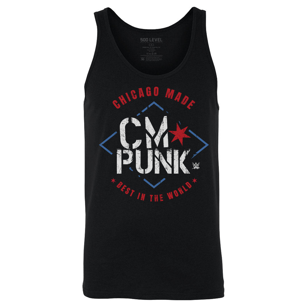 CM Punk Men&#39;s Tank Top | 500 LEVEL