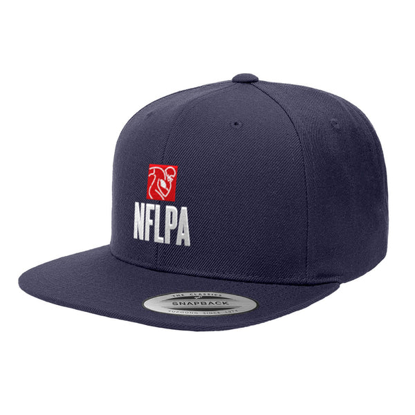 Nflpa Stacked Logo Red White Snapback 500 LEVEL – 500 LEVEL