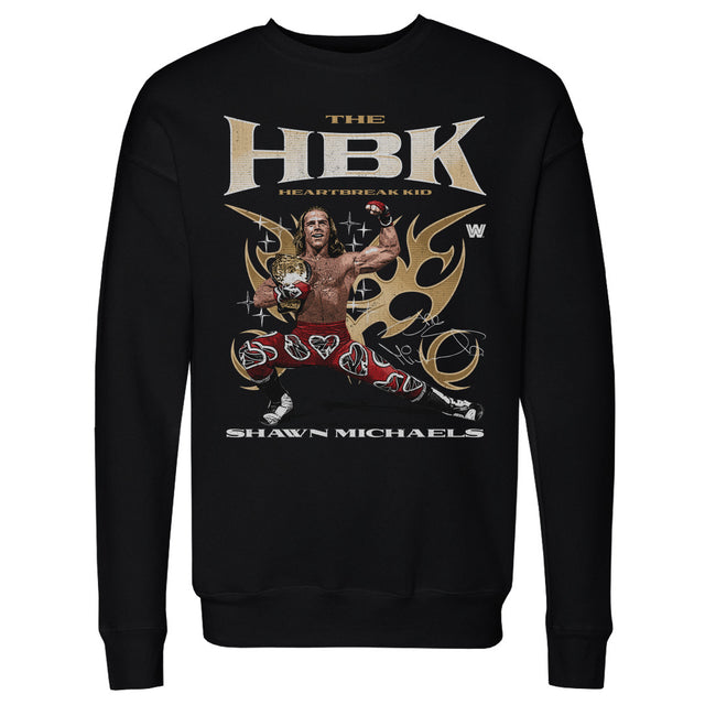 Shawn Michaels Men's Crewneck Sweatshirt | 500 LEVEL