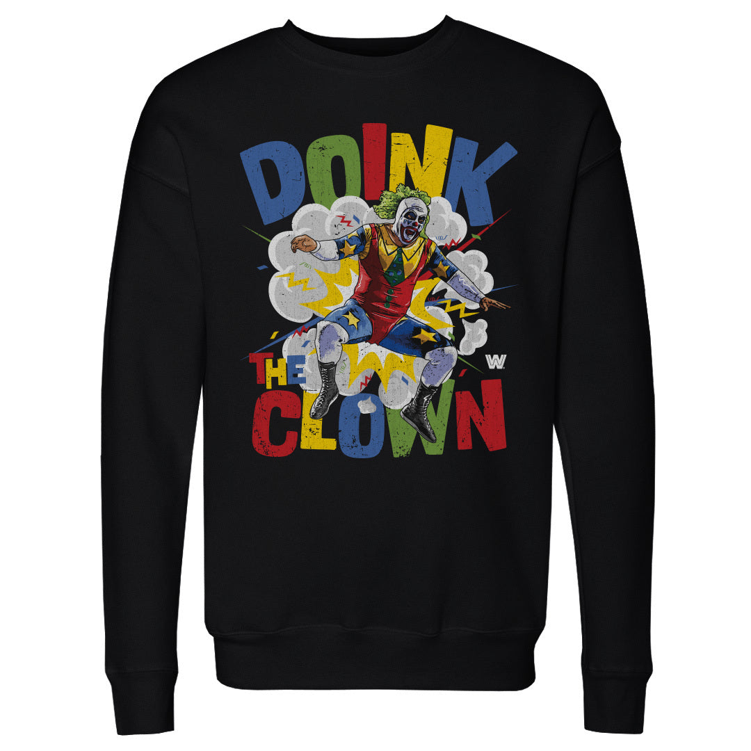 Doink The Clown Men's Crewneck Sweatshirt | 500 LEVEL
