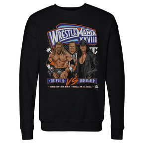 Wrestlemania Men's Crewneck Sweatshirt | 500 LEVEL