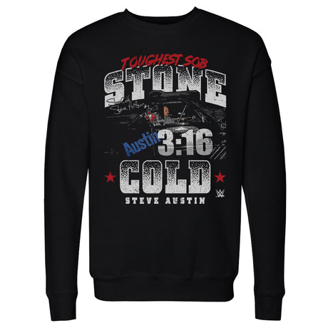 Stone Cold Steve Austin Men's Crewneck Sweatshirt | 500 LEVEL