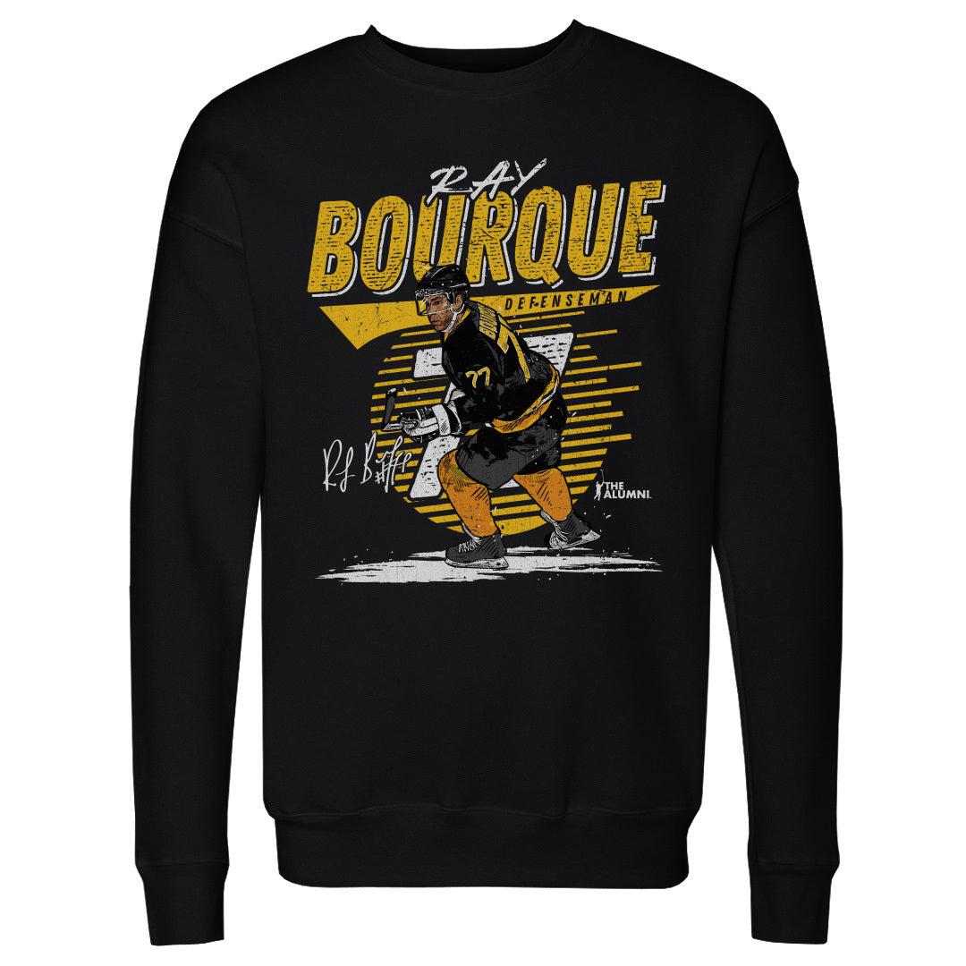Ray Bourque Men&#39;s Crewneck Sweatshirt | 500 LEVEL