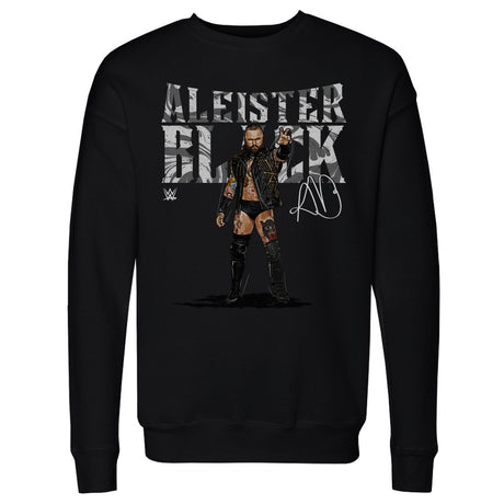 Aleister Black Men's Crewneck Sweatshirt | 500 LEVEL