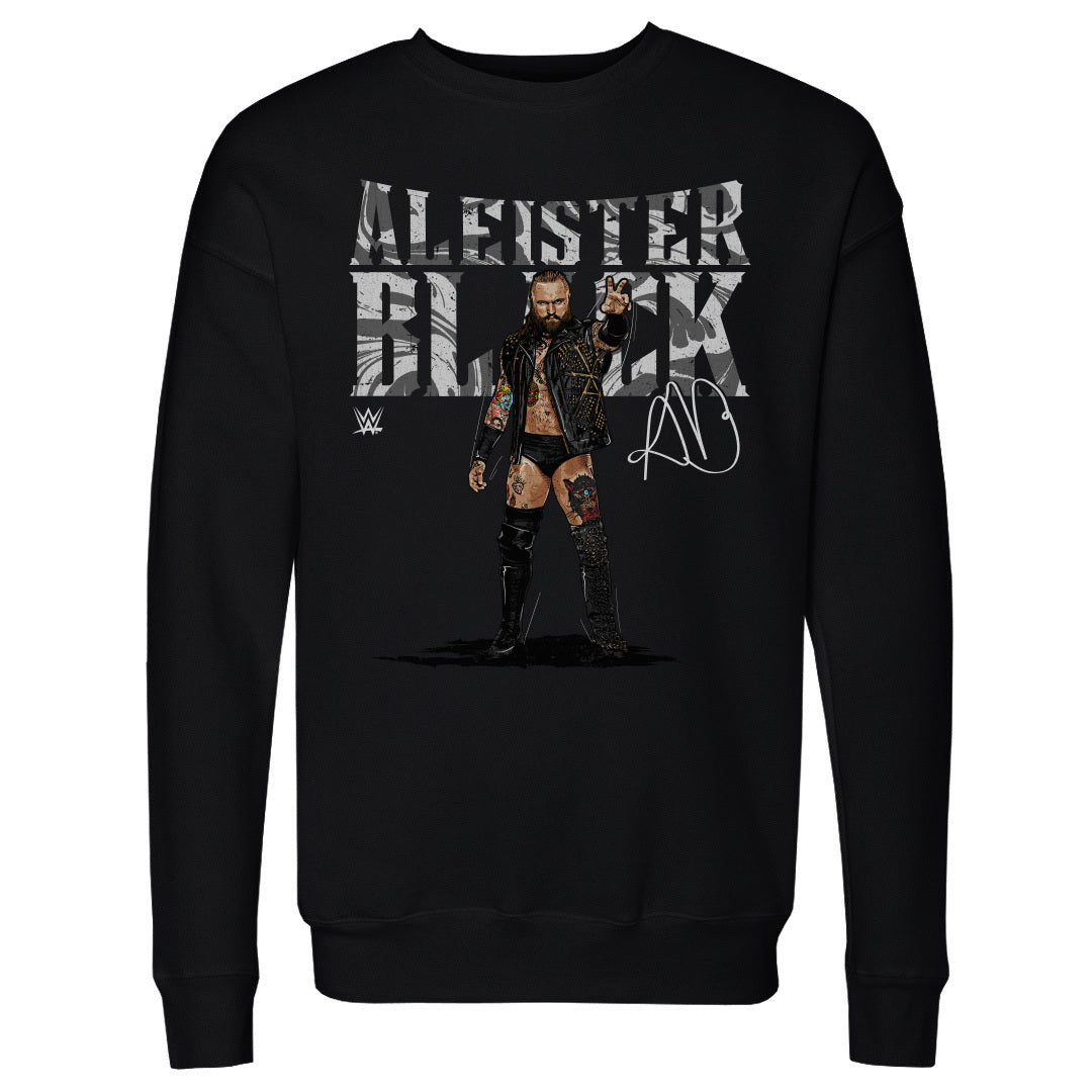 Aleister Black Men&#39;s Crewneck Sweatshirt | 500 LEVEL