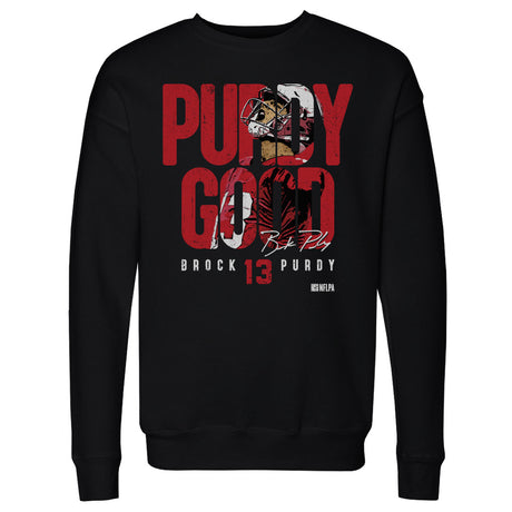 Brock Purdy Men's Crewneck Sweatshirt | 500 LEVEL